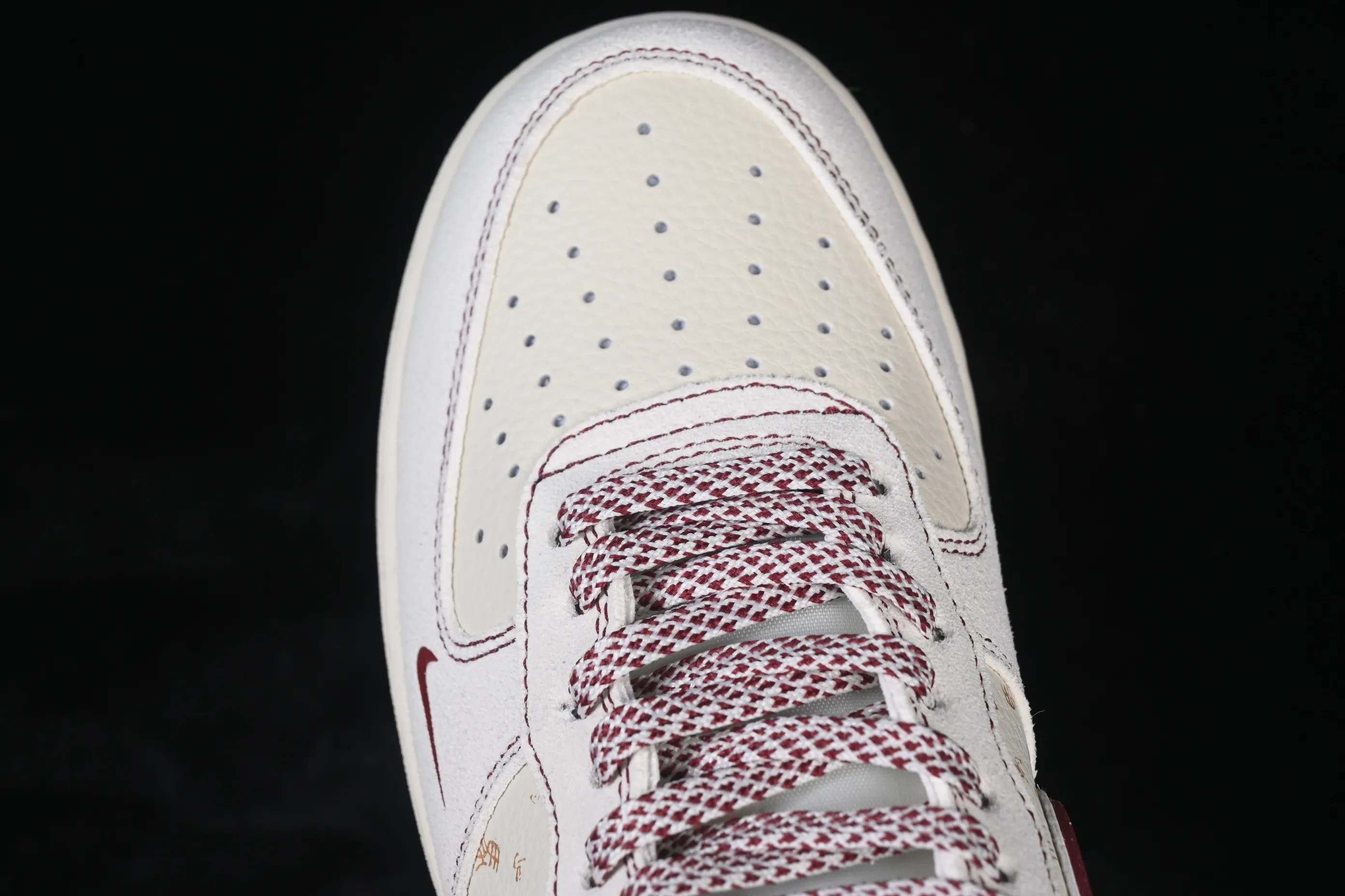 All Categories Nk Air Force 1 Air Force Series Nk Air Force 1 Low Air Force Low Nike Air Force 1'07 Low Beige Burgundy Air Force One Low Casual Sneakers XL1982-336